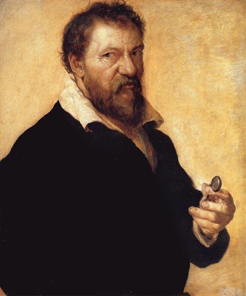Lambert Lombard Self-Portrait oil painting image
